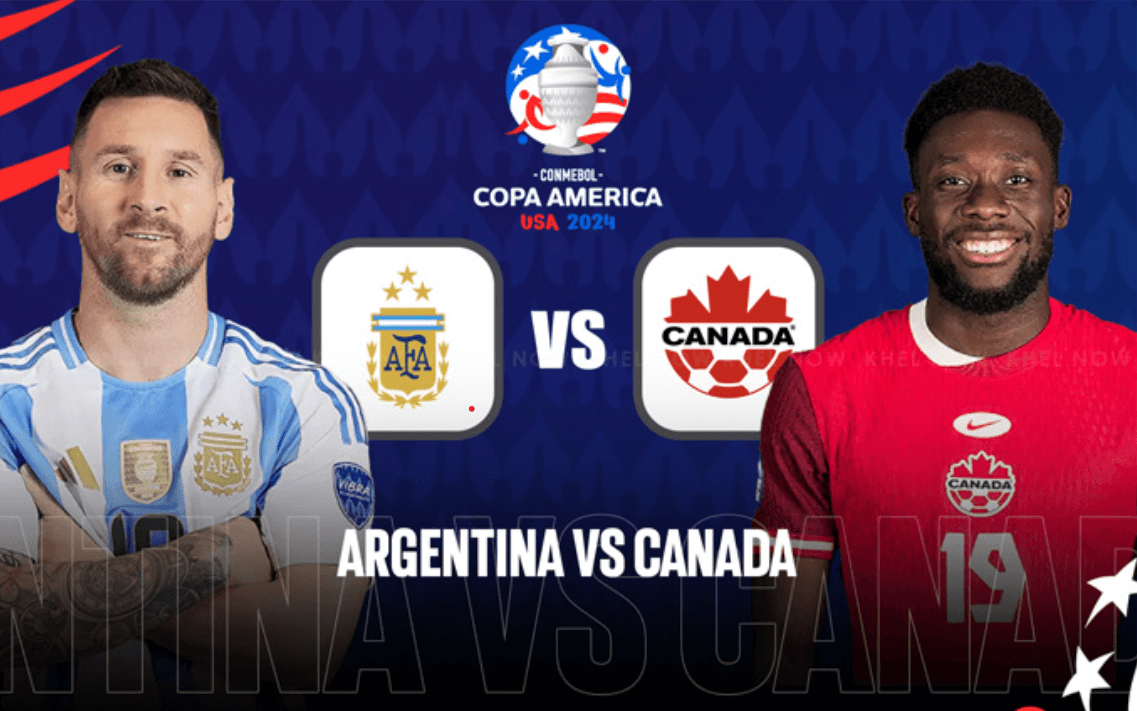Nhận định bóng đá Argentina vs Canada ngày 21/6